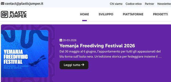 Immagine illustrativa (schermata) per «Freediving festival OPEN a Ustica»